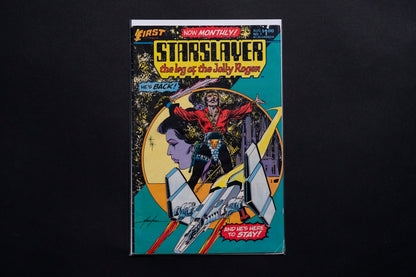 Starslayer, The log of the Jolly Roger, #7-#9 run (7 8 9), First Comics, 1983