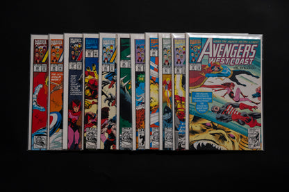 Avengers West Coast, #79-#102 plus Annuals #7 & 8, Marvel Comics, 1992-1994