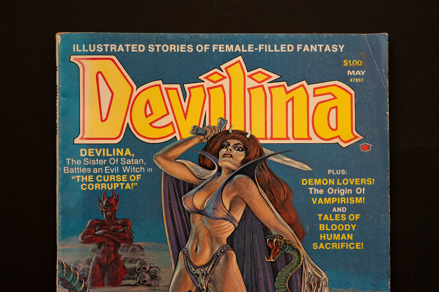 Devilina, #2, Seaboard Periodicals Comic, 1975