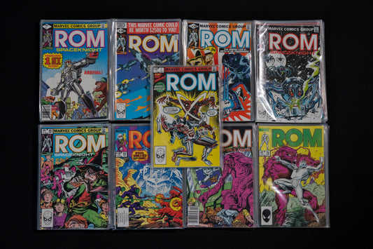 ROM, Space Knight, Complete series (1-75) plus Annuals, Marvel Comics, 1979-1985, Bronze Age Comics