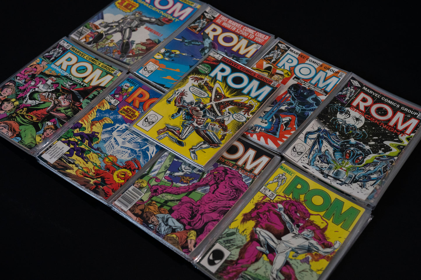 ROM, Space Knight, Complete series (1-75) plus Annuals, Marvel Comics, 1979-1985, Bronze Age Comics