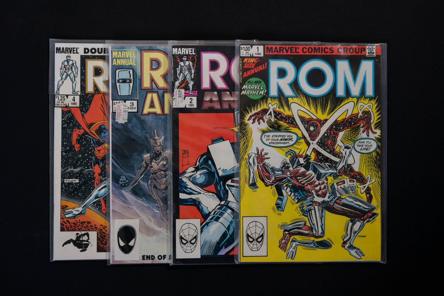 ROM, Space Knight, Complete series (1-75) plus Annuals, Marvel Comics, 1979-1985, Bronze Age Comics