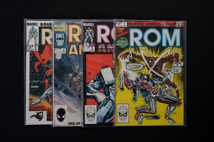 ROM, Space Knight, Complete series (1-75) plus Annuals, Marvel Comics, 1979-1985, Bronze Age Comics