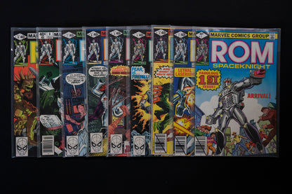 ROM, Space Knight, Complete series (1-75) plus Annuals, Marvel Comics, 1979-1985, Bronze Age Comics