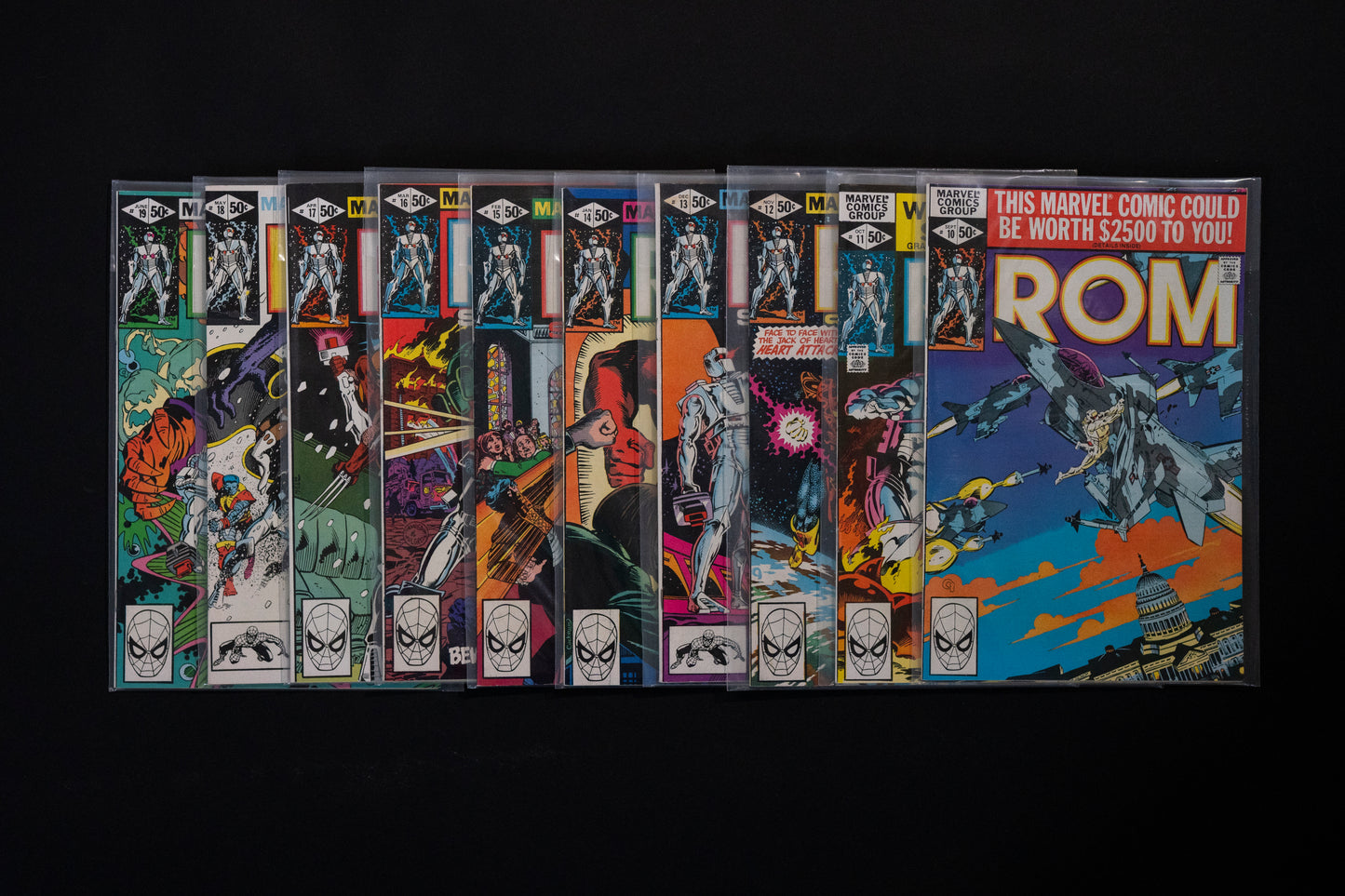 ROM, Space Knight, Complete series (1-75) plus Annuals, Marvel Comics, 1979-1985, Bronze Age Comics