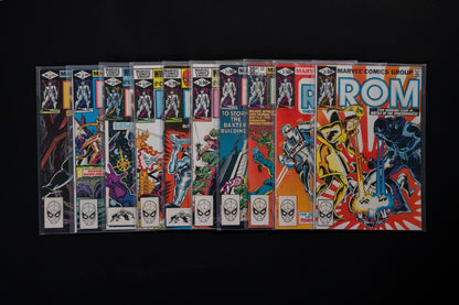 ROM, Space Knight, Complete series (1-75) plus Annuals, Marvel Comics, 1979-1985, Bronze Age Comics