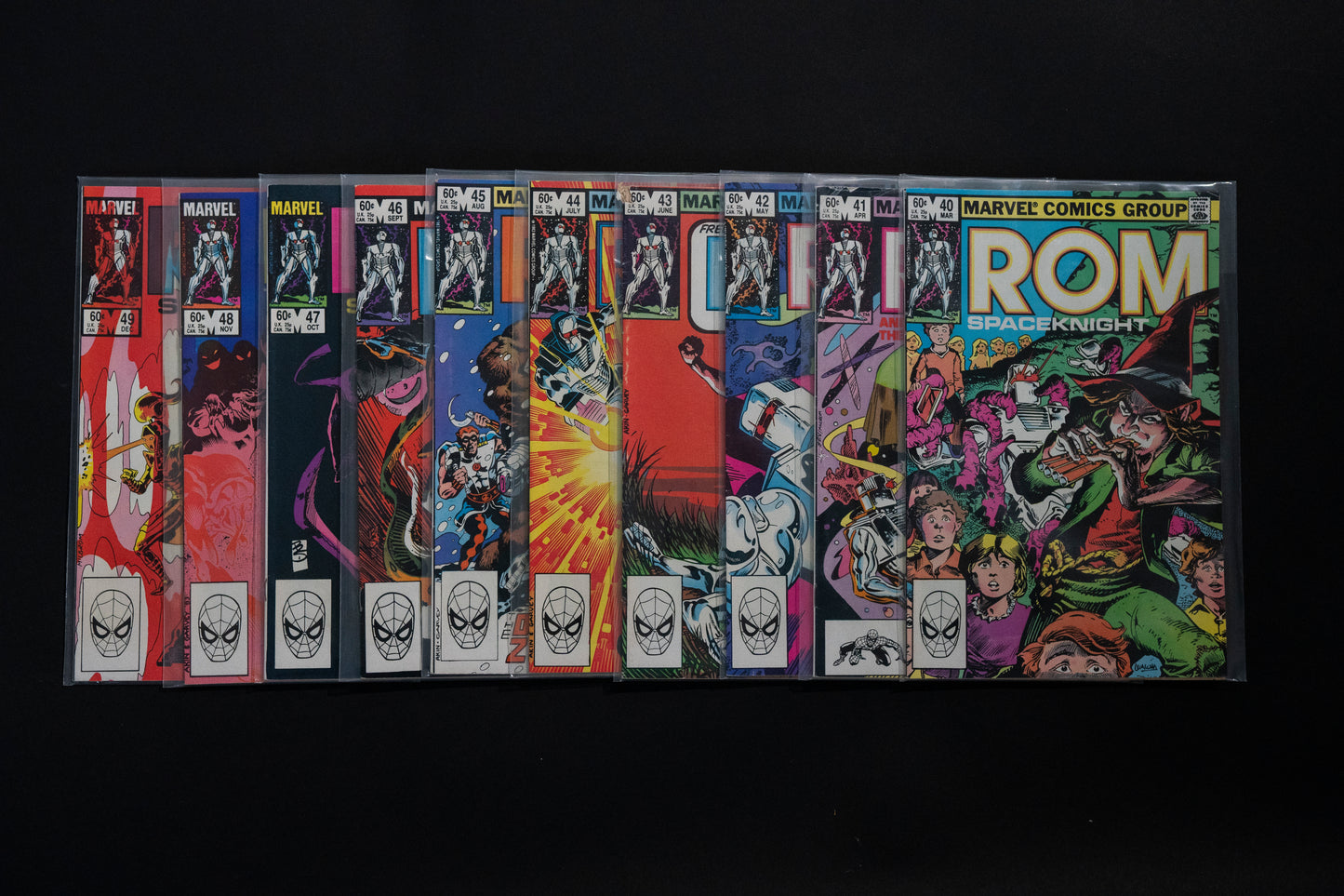 ROM, Space Knight, Complete series (1-75) plus Annuals, Marvel Comics, 1979-1985, Bronze Age Comics