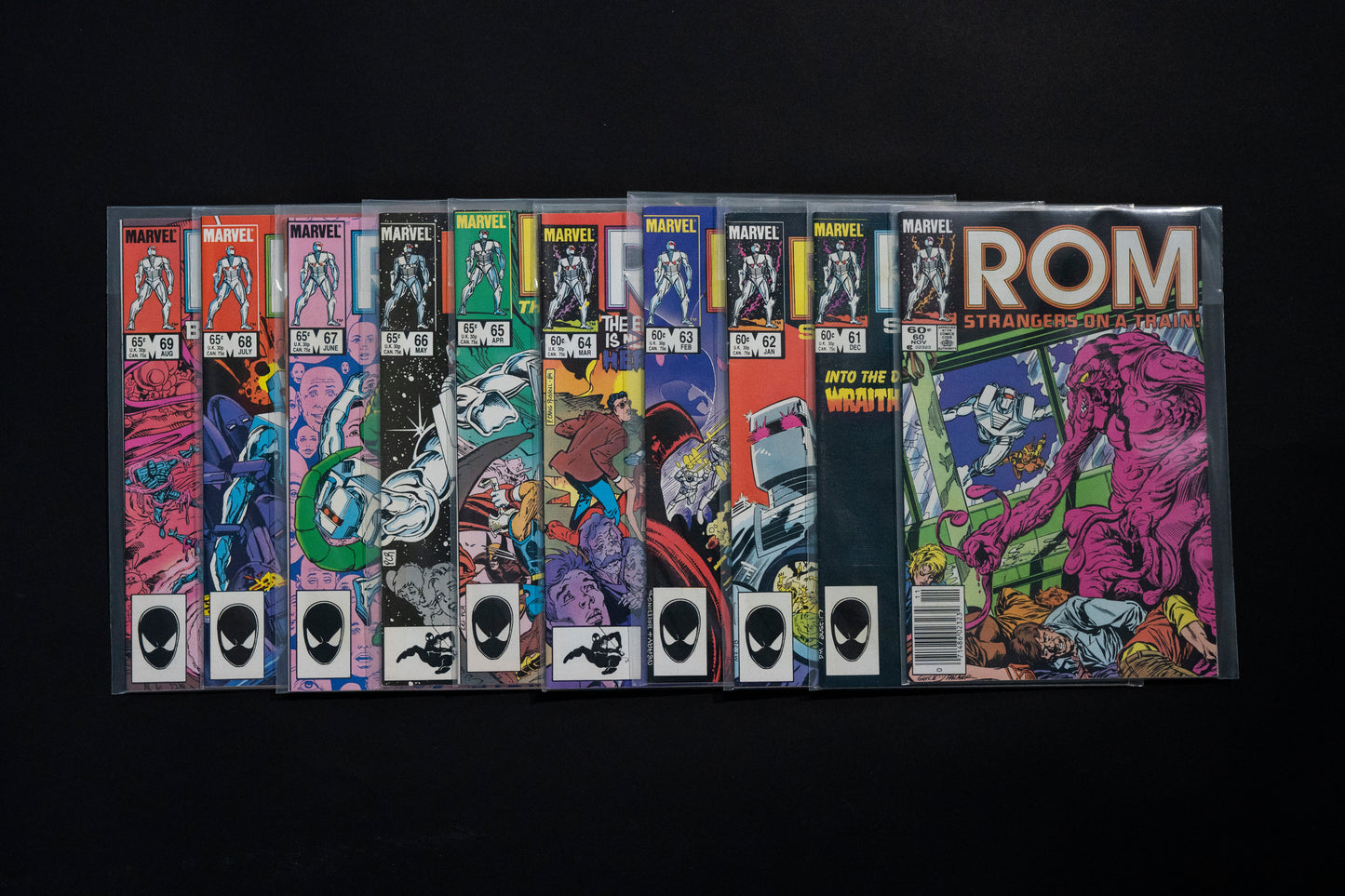 ROM, Space Knight, Complete series (1-75) plus Annuals, Marvel Comics, 1979-1985, Bronze Age Comics