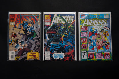 Avengers, Annuals #21-#23, Marvel Comics, 1992-1994