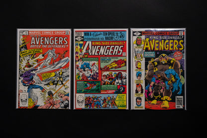 Avengers, Annuals #9-#17, Marvel Comics, 1979-1988