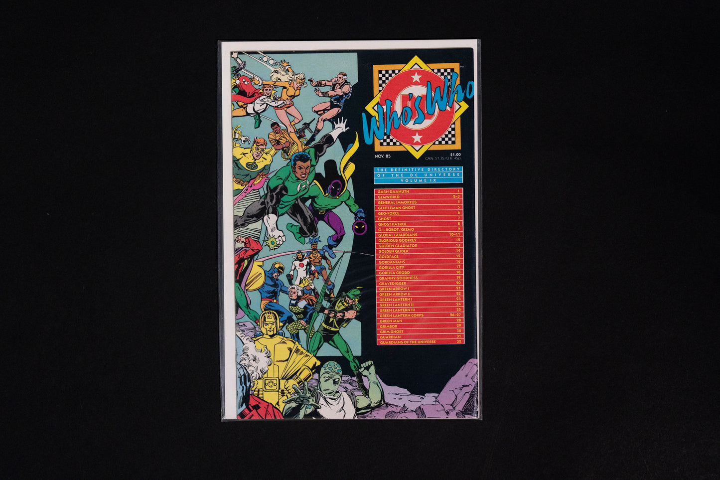 Who's Who : DC Universe Directory, #1-26 Complete set [1985-1987] PLUS Update edition [1988], DC Comics