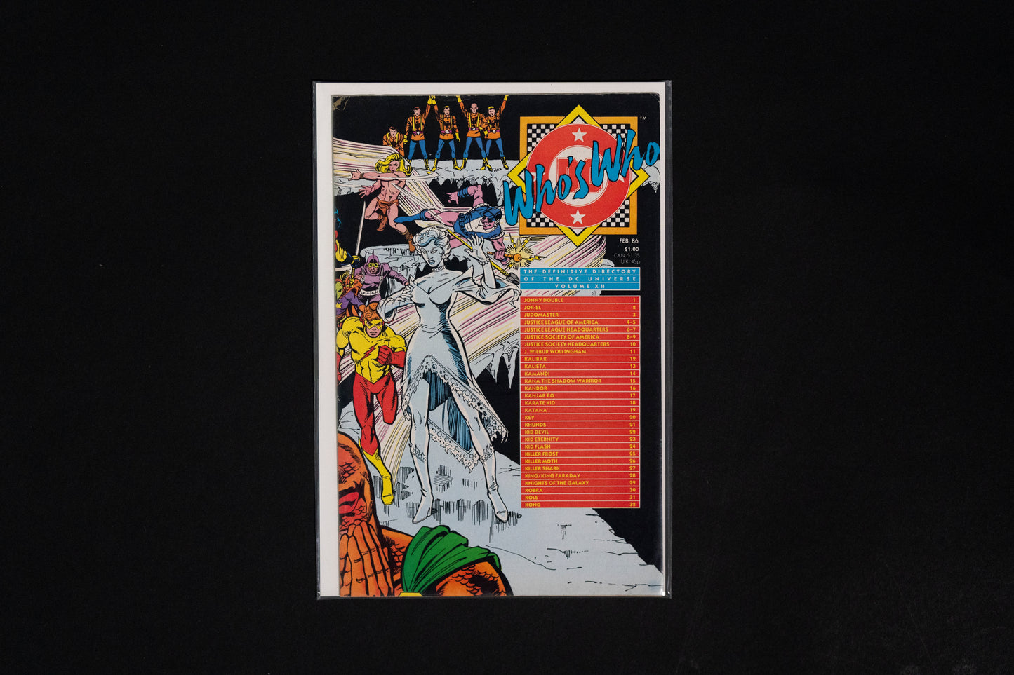 Who's Who : DC Universe Directory, #1-26 Complete set [1985-1987] PLUS Update edition [1988], DC Comics