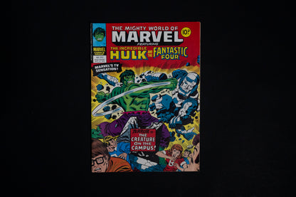Mighty World of Marvel ft. Hulk & Fantastic Four, Marvel UK Comics Bundle, 1978 /1979