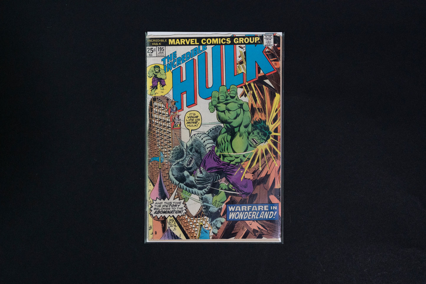 The Incredible Hulk, #195 & 196, Marvel Comics, 1976