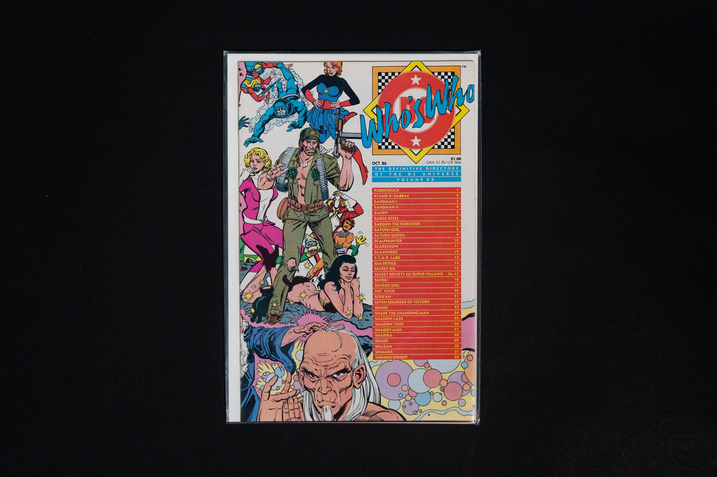 Who's Who : DC Universe Directory, #1-26 Complete set [1985-1987] PLUS Update edition [1988], DC Comics