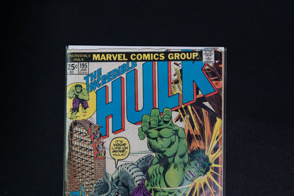 The Incredible Hulk, #195 & 196, Marvel Comics, 1976