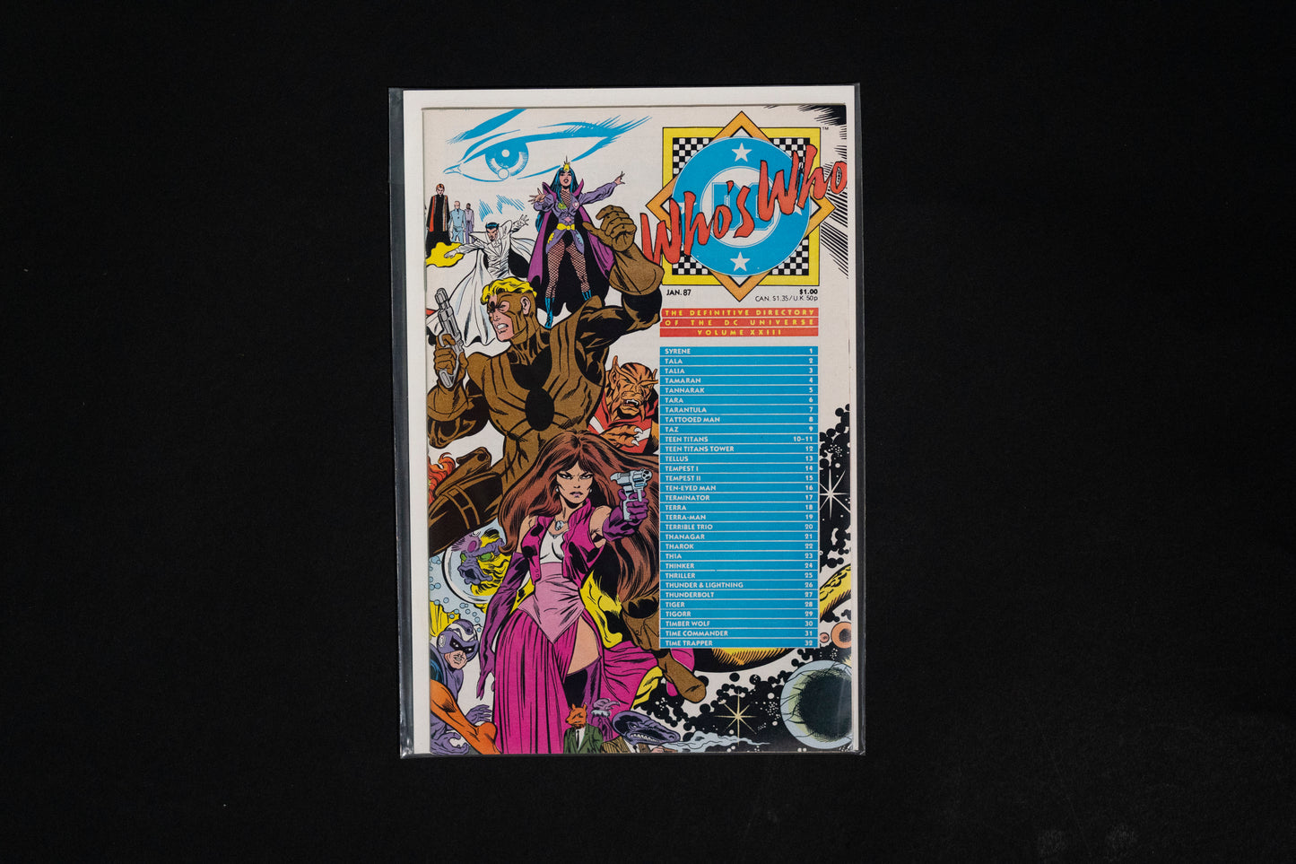 Who's Who : DC Universe Directory, #1-26 Complete set [1985-1987] PLUS Update edition [1988], DC Comics