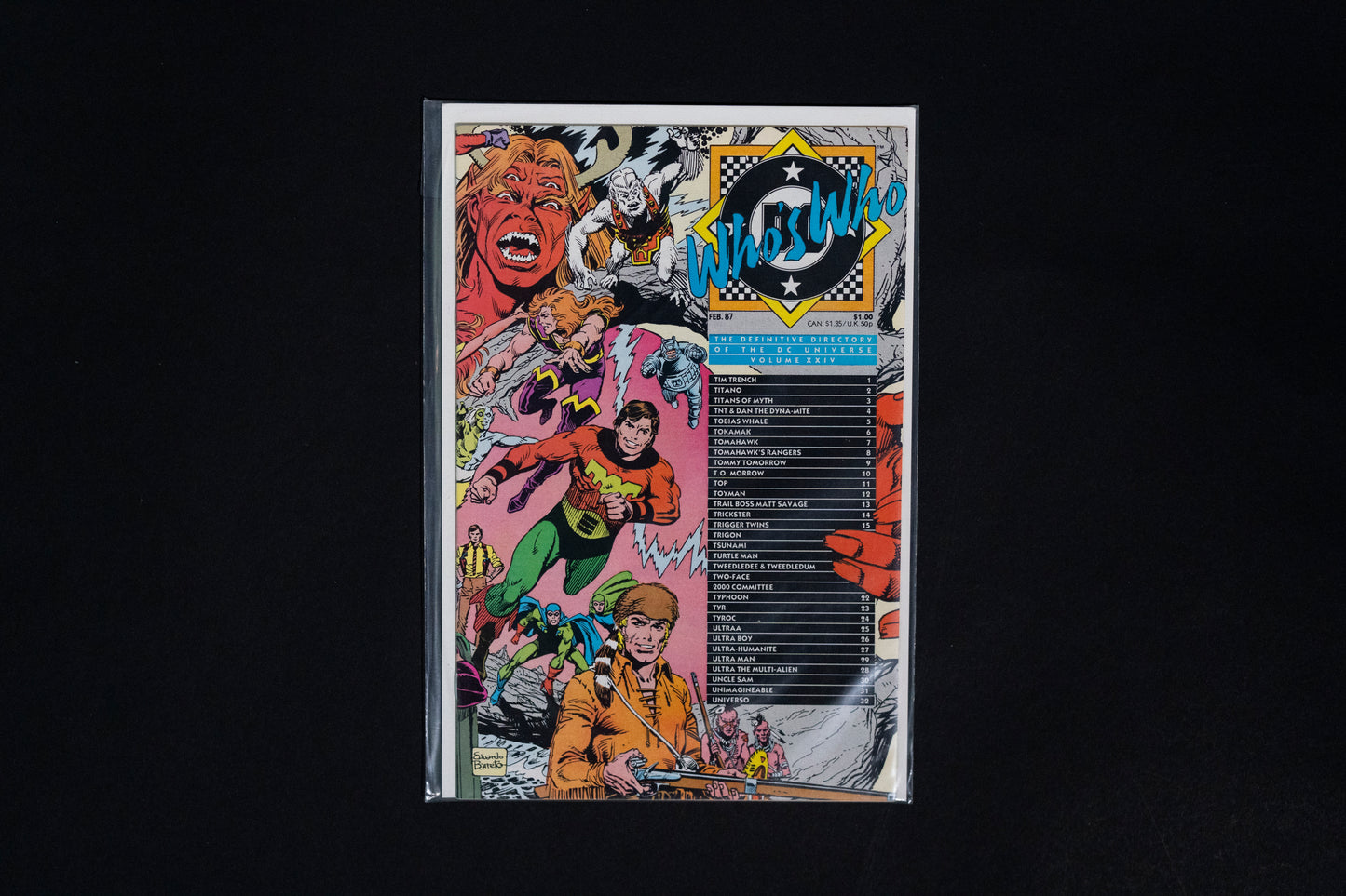 Who's Who : DC Universe Directory, #1-26 Complete set [1985-1987] PLUS Update edition [1988], DC Comics