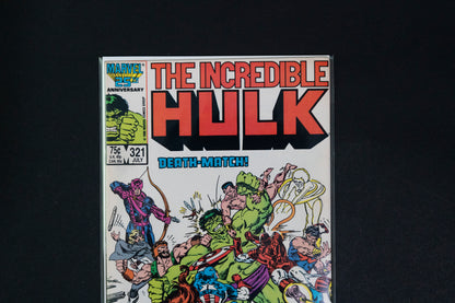 The Incredible Hulk, #321 & 322, Marvel Comics, 1986