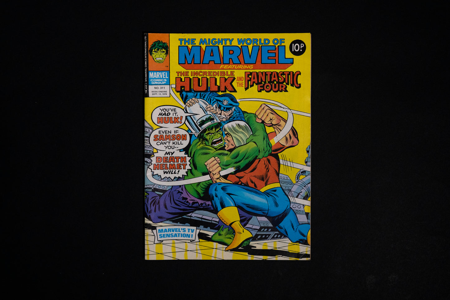 Mighty World of Marvel ft. Hulk & Fantastic Four, Marvel UK Comics Bundle, 1978 /1979