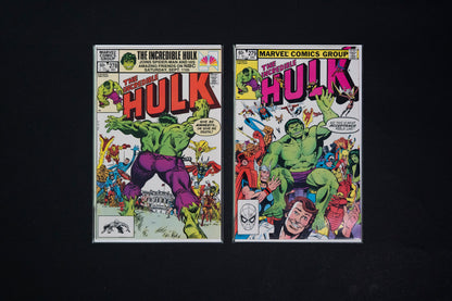 The Incredible Hulk, #278 & 279, Marvel Comics, 1983