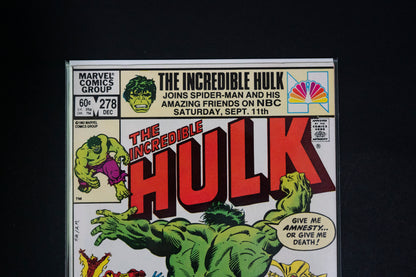 The Incredible Hulk, #278 & 279, Marvel Comics, 1983