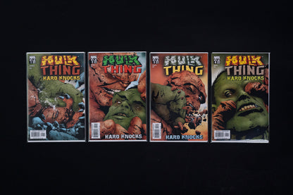 Hulk Thing, Hard Knocks , #1-4 Complete Series, Marvel Comics, 2004