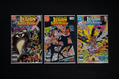 Legion of Super-Heroes, #296-354 PLUS Annuals #2 3 4 5, DC Comics, 1983-1987