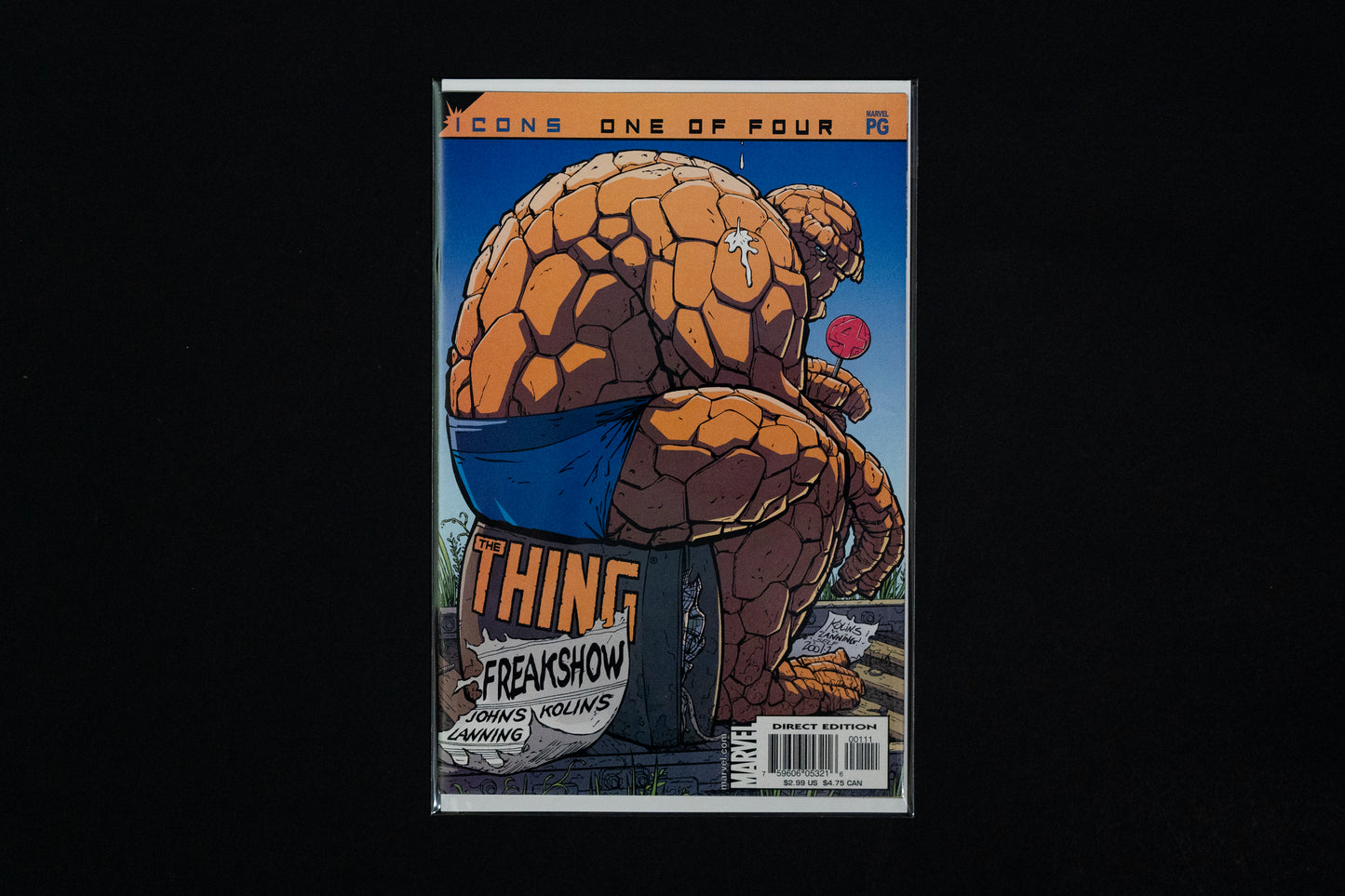 The Thing, Freakshow , #1-4 Complete Series, Marvel Comics, 2002