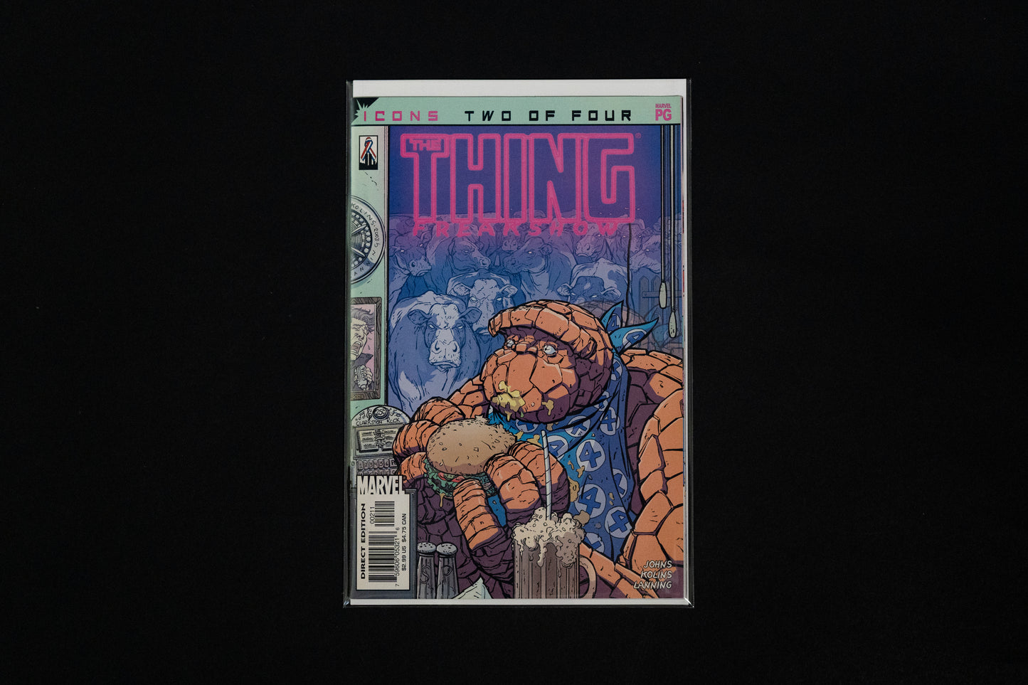 The Thing, Freakshow , #1-4 Complete Series, Marvel Comics, 2002