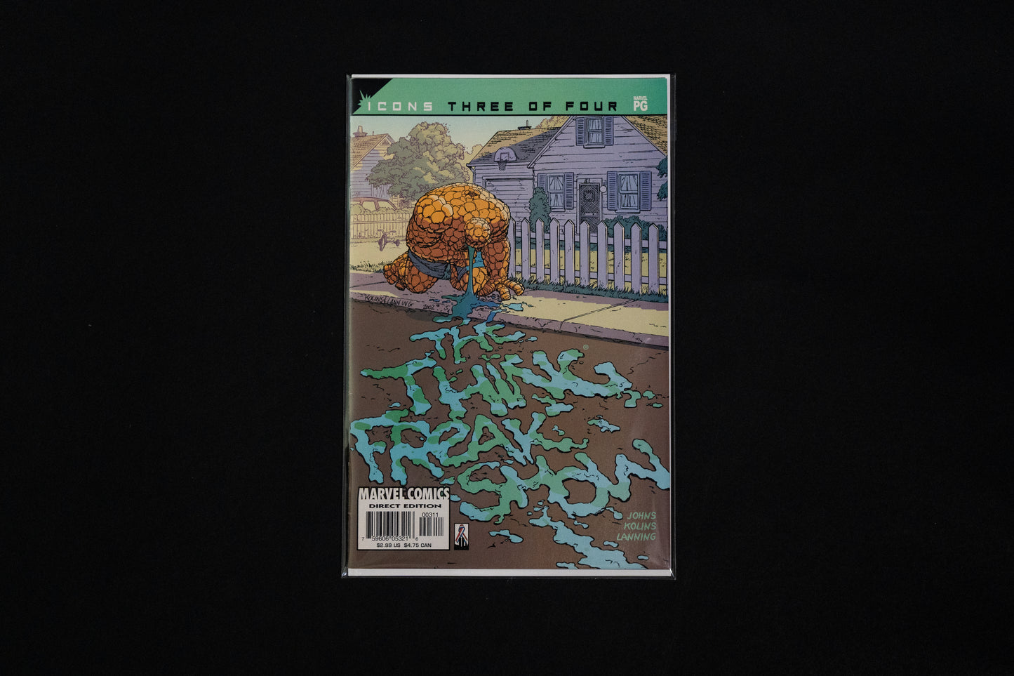 The Thing, Freakshow , #1-4 Complete Series, Marvel Comics, 2002