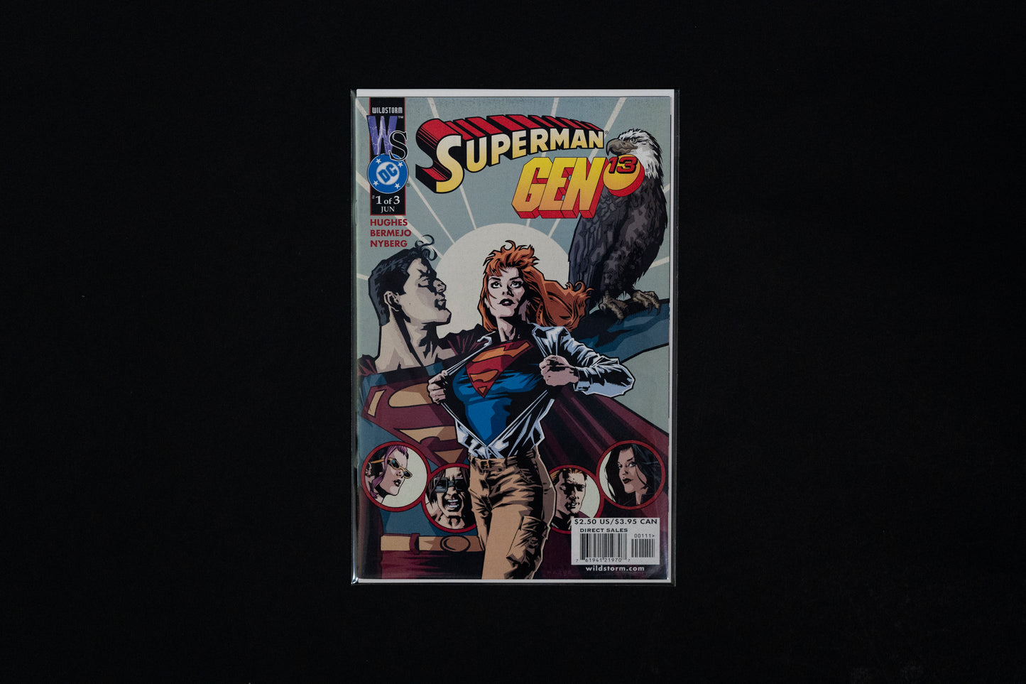 Superman, Gen 13, #1-3, Complete Series, DC / Wildstorm Comics, 2000