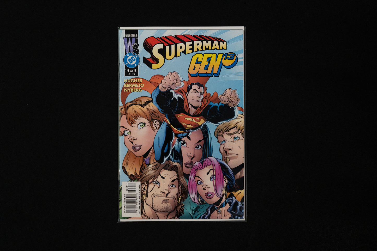 Superman, Gen 13, #1-3, Complete Series, DC / Wildstorm Comics, 2000