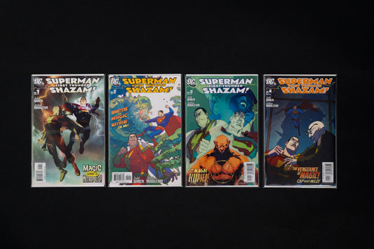 Superman First Thunder Shazam!, #1-4, Complete Series, DC Comics, 2005