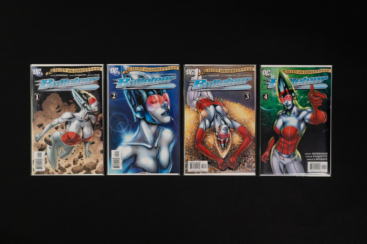 Seven Soldiers : Bulleteer, #1-4, Complete Series, DC Comics, 2006