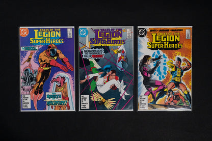 Legion of Super-Heroes, #296-354 PLUS Annuals #2 3 4 5, DC Comics, 1983-1987