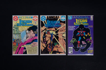 Legion of Super-Heroes, #296-354 PLUS Annuals #2 3 4 5, DC Comics, 1983-1987