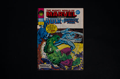 Mighty World of Marvel ft. Hulk & Fantastic Four, Marvel UK Comics Bundle, 1978 /1979