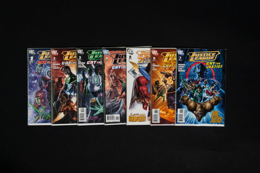 Justice League, Cry For Justice, #1-7, Complete Series, DC Comics, 2009/2010