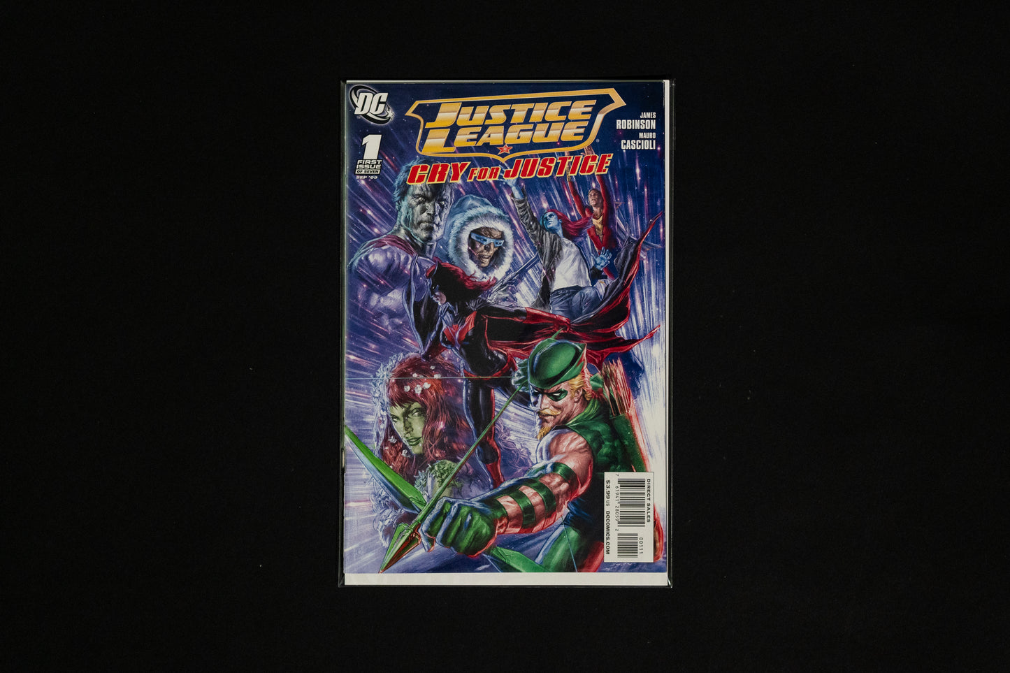Justice League, Cry For Justice, #1-7, Complete Series, DC Comics, 2009/2010