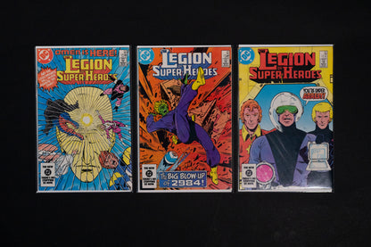 Legion of Super-Heroes, #296-354 PLUS Annuals #2 3 4 5, DC Comics, 1983-1987