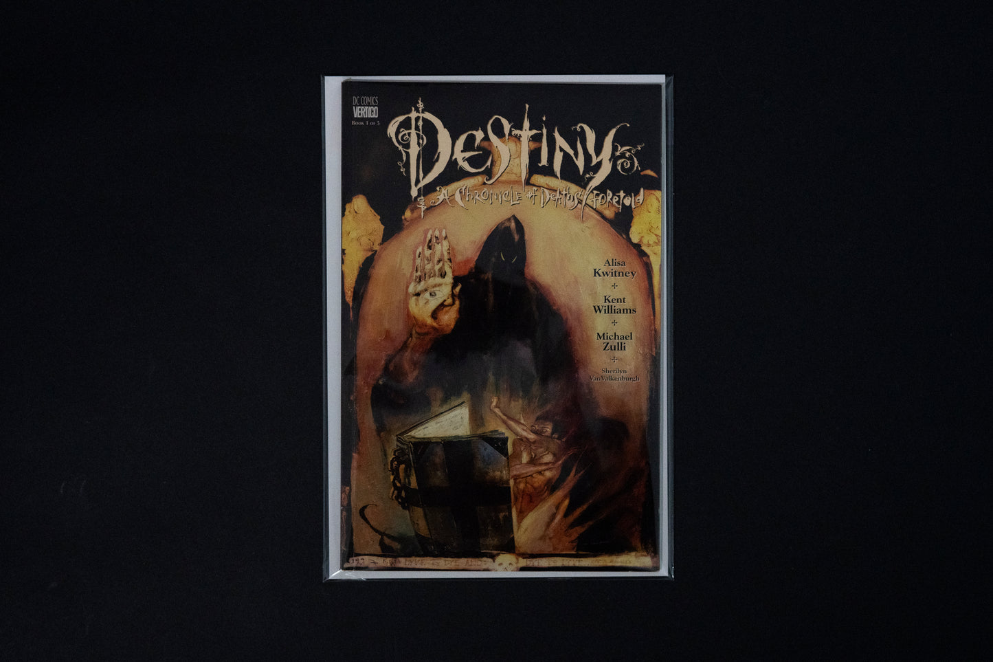 Destiny, A Chronicle of Deaths Foretold, Complete set books #1-3, Vertigo Comics, 1997