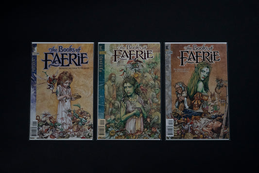 The Books of Faerie, #1-3, Complete Series, Vertigo Comics, 1997