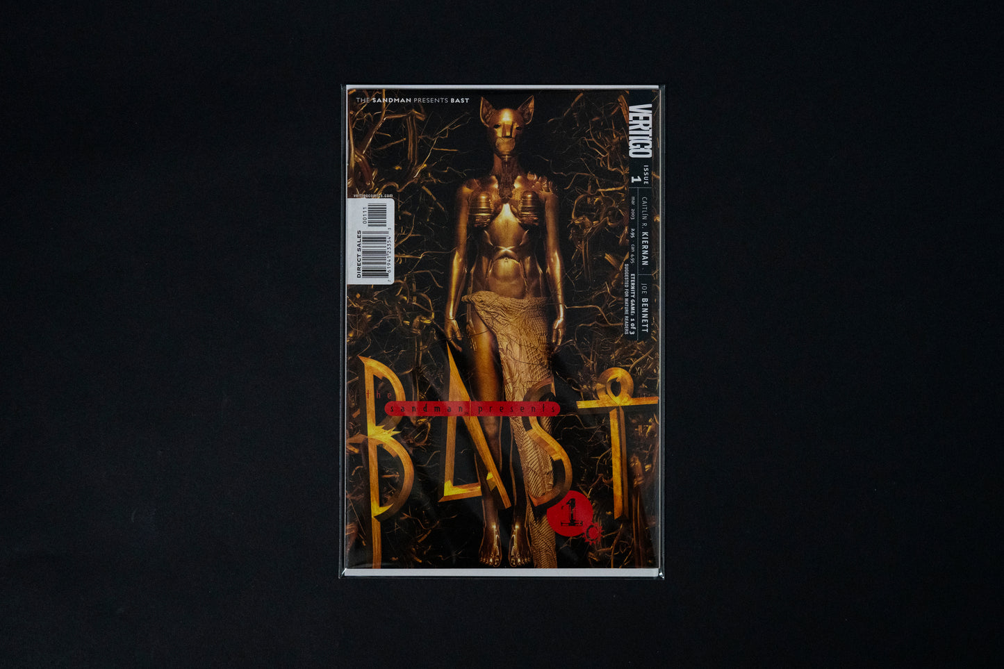 Sandman Presents Bast, #1-3 Complete Mini Series, Vertigo Comics, 2001