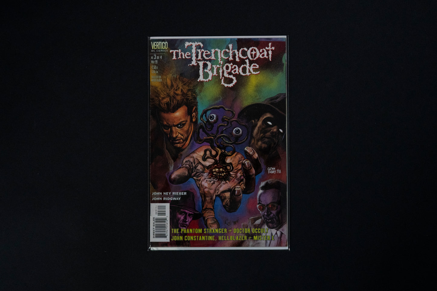 The Trenchcoat Brigade, Complete set #1-4, Vertigo Comics, 1999