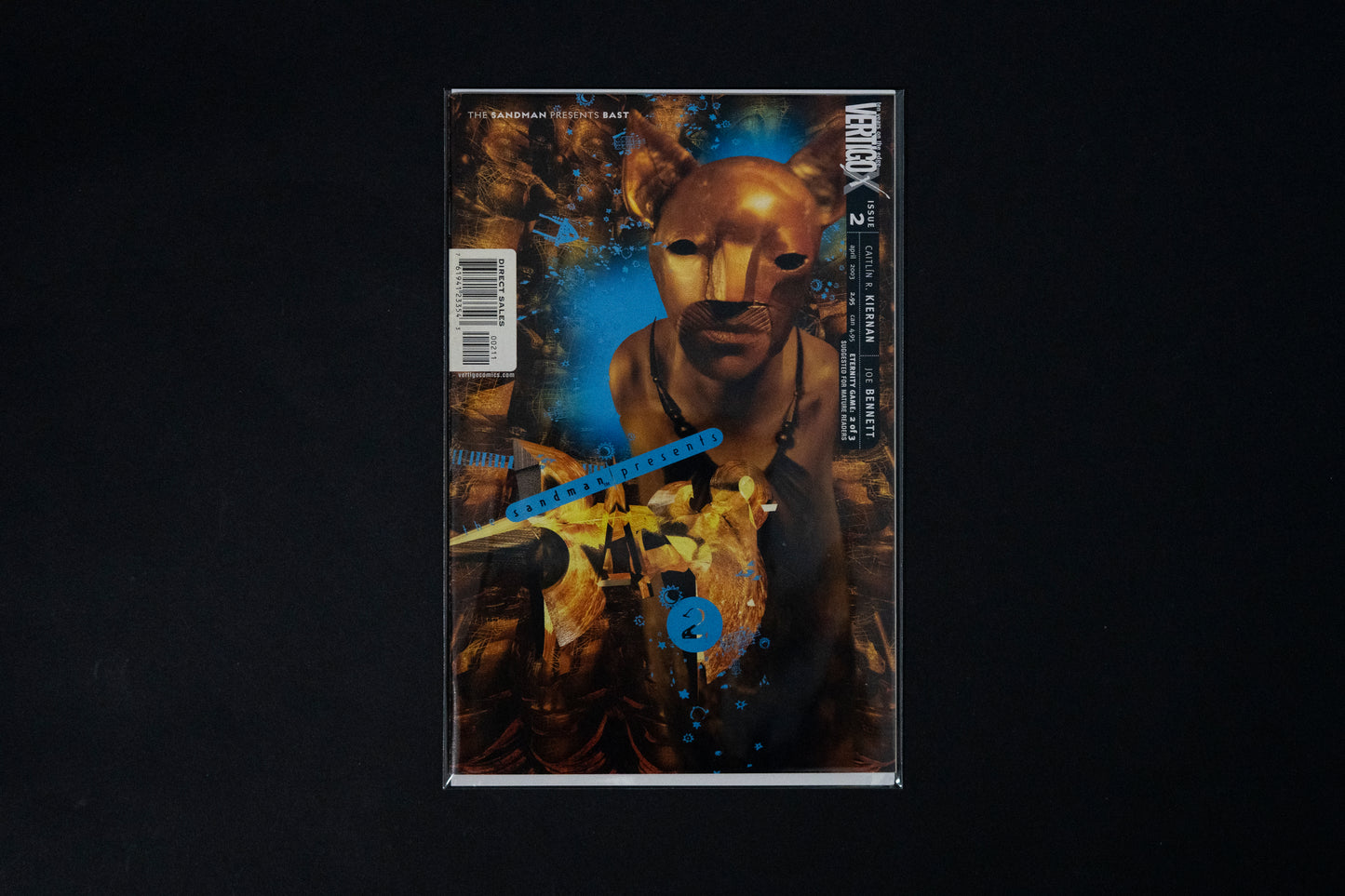 Sandman Presents Bast, #1-3 Complete Mini Series, Vertigo Comics, 2001