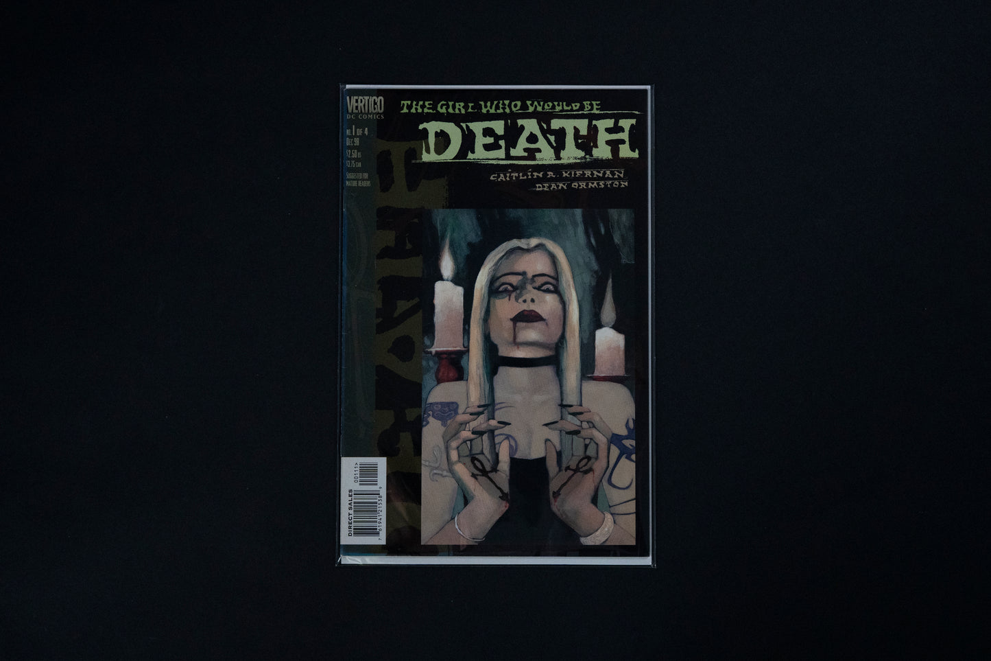 The Girl Who Would be Death, Complete set #1-4, Vertigo Comics, 1998