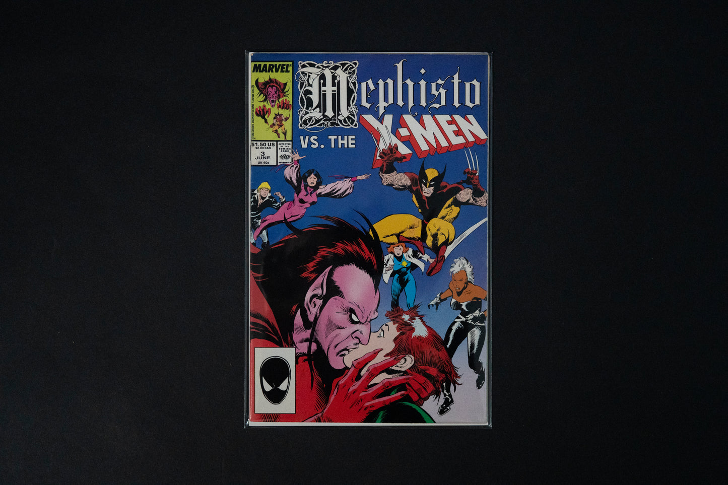 Mephisto vs. (Fantastic Four, X Factor, X Men, Avengers), Complete set #1-4, Marvel Comics, 1987