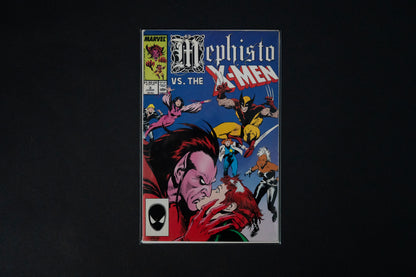 Mephisto vs. (Fantastic Four, X Factor, X Men, Avengers), Complete set #1-4, Marvel Comics, 1987