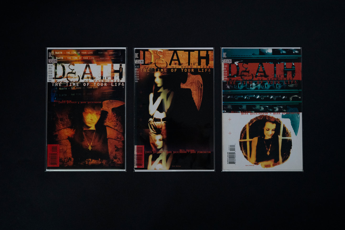 Death the Time of your Life, Complete set #1-3, Vertigo Comics, 1996
